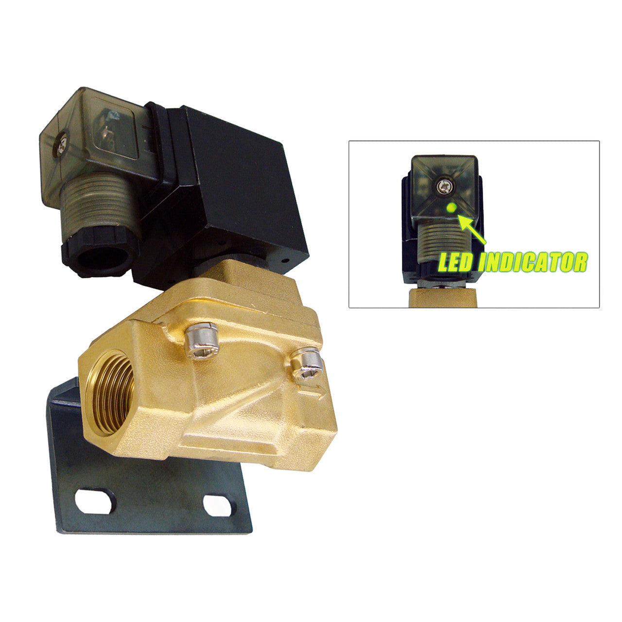 AVS 250 PSI 1/2" VALVE WITH MOUNTING BRACKET