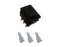 MOMENTARY (ON)OFF(ON) ROCKER SWITCH (3-PRONG)