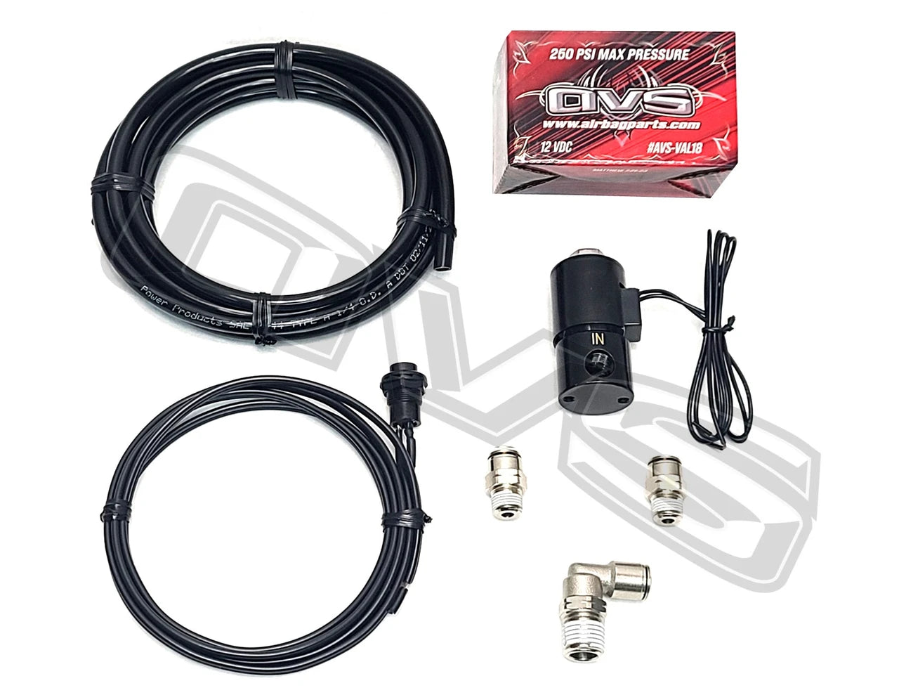 AVS ELECTRIC VALVE DRAIN KIT (FOR AIR TANKS)