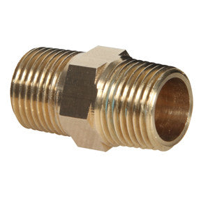 HEX PIPE NIPPLES (1/8" 1/4" 3/8" 1/2")